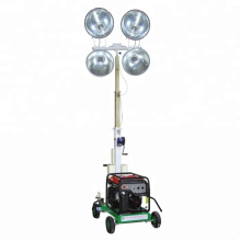 Mobile led light tower price for outdoor construction work FZMT-1000B